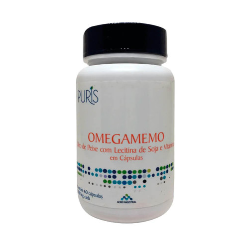 Omegamemo - 1000mg 60 cápsulas Puris